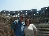 Tami and Chris in the Colliseum