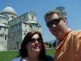Tami and Chris in Pisa