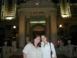 Tami and Karen in front of the Carlton in Cannes